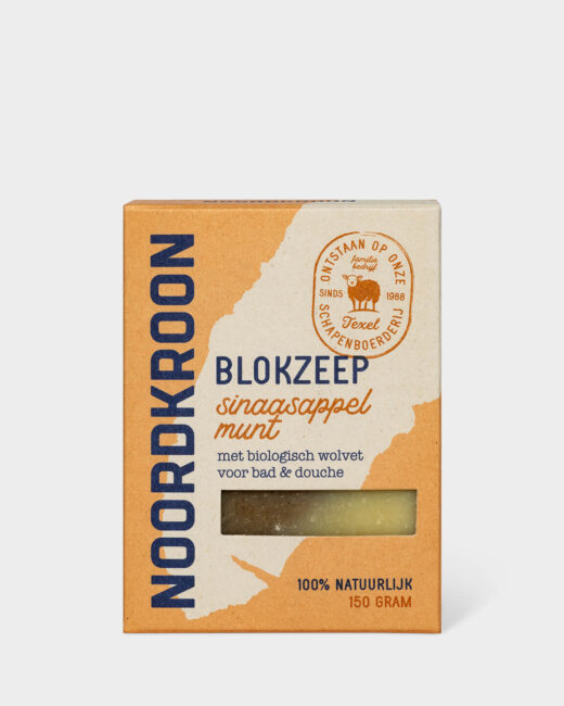 Blokzeep sinaasappel & munt - 150 gr